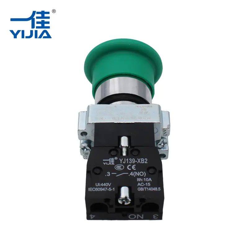 مشروم ہیڈ پش بٹن